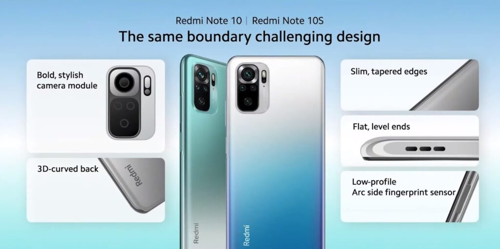 Redmi Note 10 features